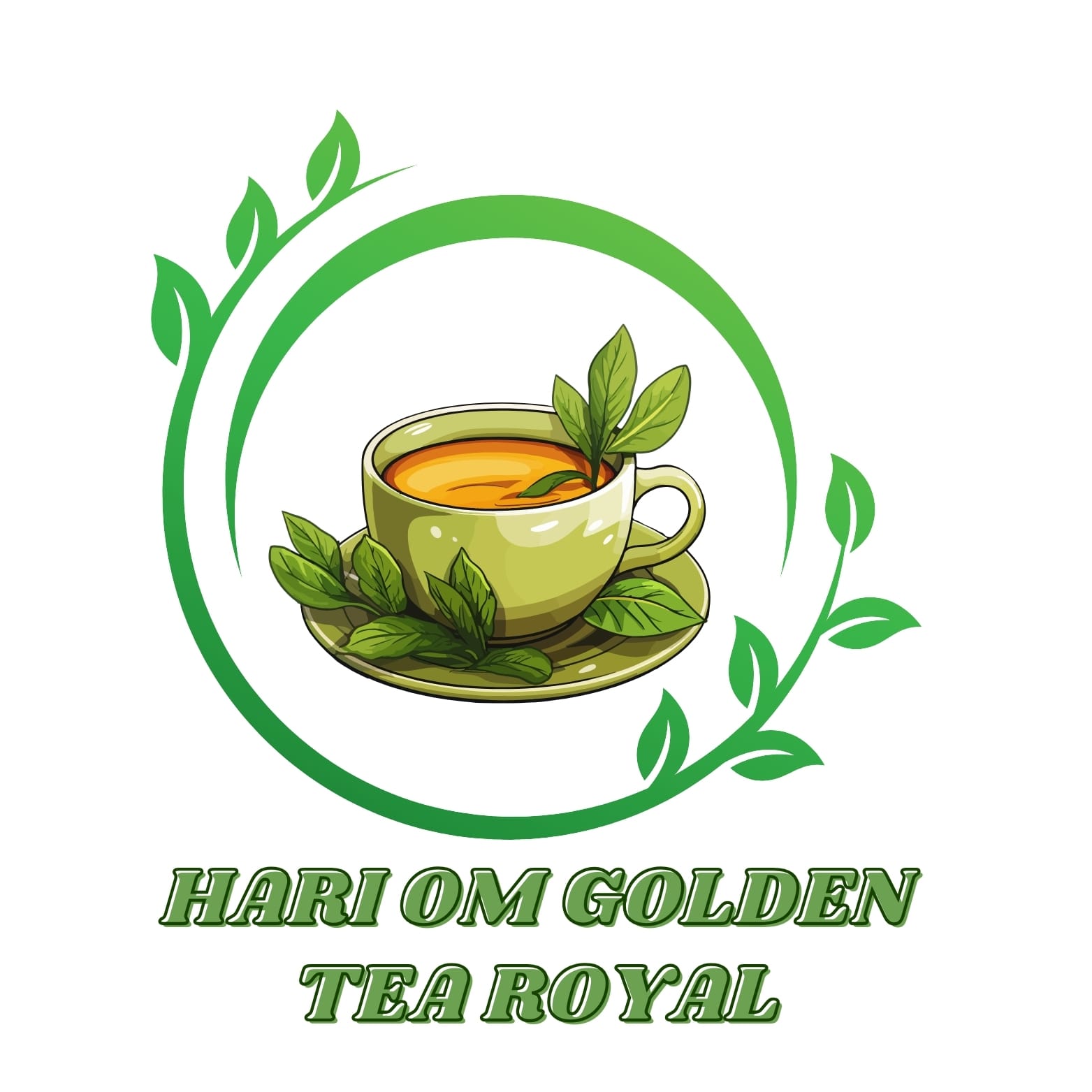 Hari om golden tea agency  Logo